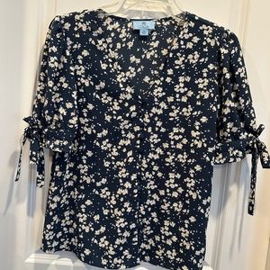 Cece short sleeve blouse
